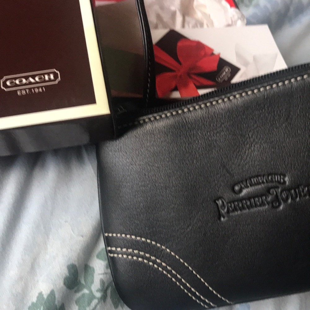 Coach wristlet